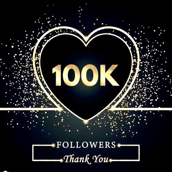 🙏🏽 Thank you 100K. Followers + FRIENDS ❤️ - Picture 2 of 2